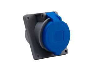 Gniazdo przemysłowe tablicowe skośne 32A 3p 250V/FE/