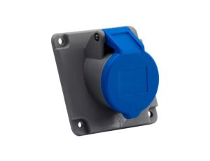 Gniazdo przemysłowe tablicowe skośne 16A 3p 250V/FE/