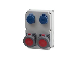 Rozdzielnica R-300 - gniazda 16A 5p, 32A 5p, 2x230V IP65