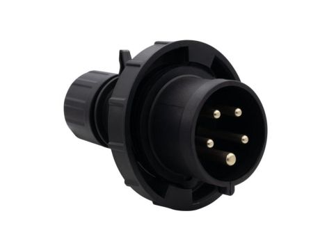 Wtyczka siłowa 16A 5p 380V-415V /FE/ IP67 czarna
