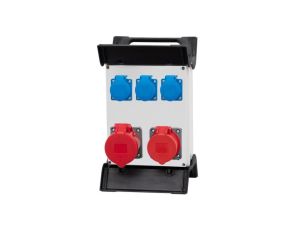 Rozdzielnica R-240 - gniazda 16/5, 32/5, 3x230V na stelażu plastikowym