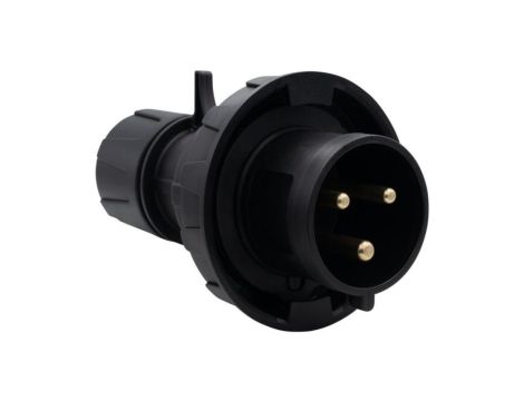 Wtyczka przemysłowa - przenośna 32A 3p 200V-250V /FE/ IP67 czarna