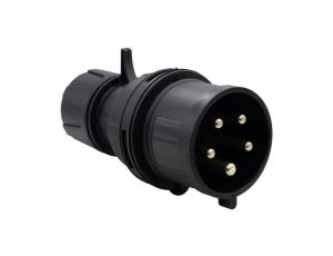 Wtyczka siłowa 32A 5p 380V-415V /FE/ IP44 czarna