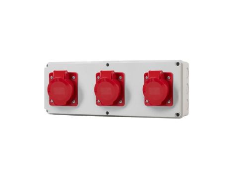 Rozdzielnia HORIZONTAL S - gniazda 3x16A 5p