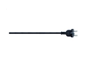 Przewód przyłączeniowy z wtyczką prostą OW (H05RR-F) 2x1mm2 - 1,5m