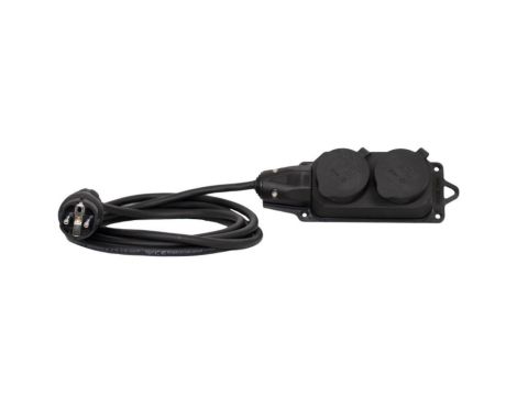 Przedłużacz listwowy gumowy 2x230V(2x2P+Z) OPD (H07RN-F) 3x2,5-40m