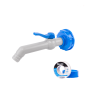 KRAN DO MAUZERA GZ 3/4" ZESTAW IBC S60x6 Z TAŚMĄ - 2