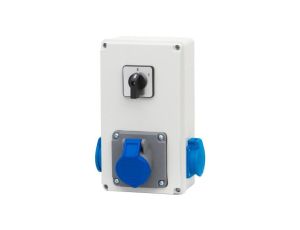 Rozdzielnica BICO - gniazda 16A 3p, 2x230V, 0/1(16A)