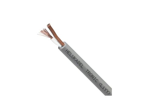 Przewód sterowniczy TRONIC LIYY 300/500V 2x1 szary linka Helukabel /100m/