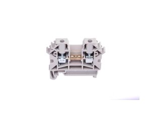 Złączka szynowa 2-przewodowa 4mm2 szary V0 ZUG-4 A11-A238