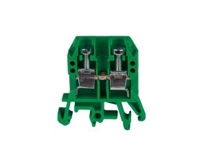 Złączka szynowa 2-przewodowa 10mm2 zielony V2 ZUG-G10 A11-0205