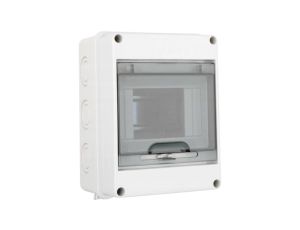 Rozdzielnica natynkowa hermetyczna 4 modułowa 1000V DC z listwą N+PE IP65 APV