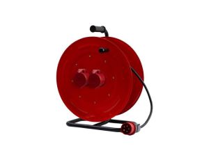 Przedłużacz siłowy na bębnie metalowym MAKARA-460 OW 5x2,5 2x16A 5p, wtyczka 16A 5p - 50m