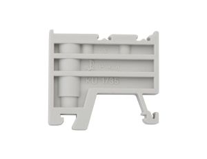 Trzymacz blokada końcowa na szynę TS/TH35 KU-1/35 szary A44-1208
