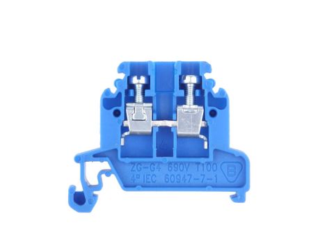 Złączka szynowa 0,5-4 mm2 niebieska ZG-G4 A11-8206