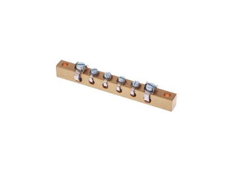 Zacisk ochronny 4x 4mm 2x10mm mosiądz ZO-003 A14-0150