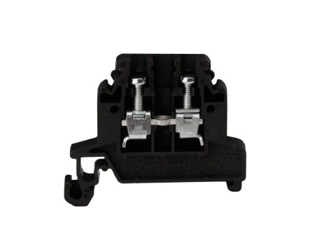 Złączka szynowa 0,5-2,5 mm2 czarna ZG-G2,5 A11-8103