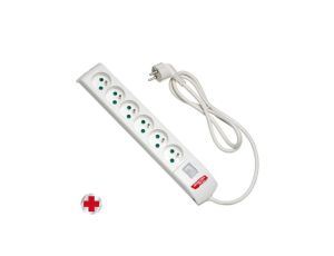 Przedłużacz listwowy FIDO 6x230V, OWY 3x1,5mm2 - 3m z wyłącznikiem