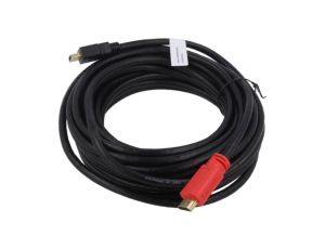 Kabel HDMI 1.3 ze wzmacniaczem HDMI wtyk z obu stron PVC 10m AK-330105-100-S
