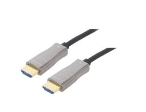 Kabel HDCP 1.4,HDCP 2.2 HDMI 2.0 optyczny 10m AK-330125-100-S