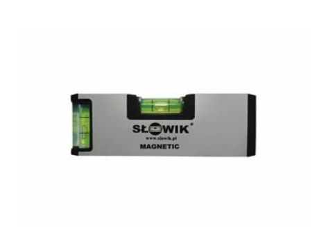 SŁOWIK POZIOMNICA ANODOWANA PK2  140mm MINI KIESZONKOWA