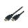 AK-330107-100-S Kabel HDMI 1.4 HDMI wtyk,z obu stron PVC 10m czarny 28AWG