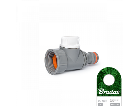 PRZYŁĄCZE Z ZAWOREM GW 3/4" /WHITE LINE