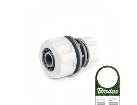 ŁĄCZNIK WĘŻA 3/4" x 1/2" /WHITE LINE