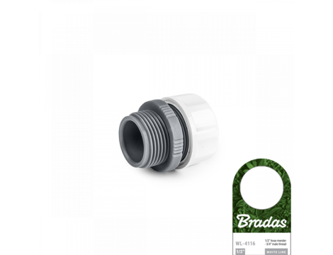 PRZYŁĄCZE NA WĄŻ 1/2"  -  GZ 3/4" /WHITE LINE