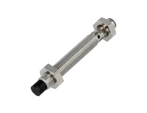 Czujnik indukcyjny o zasięgu 04mm, konfiguracji wyjścia PNP / NO, napięciu zasilania 1030VDC, maksymalnym prądz E2BS08LN04MCB1