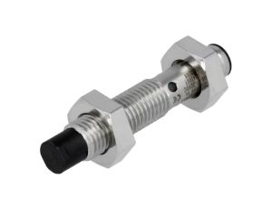 Czujnik indukcyjny o zasięgu 04mm, konfiguracji wyjścia PNP / NO, napięciu zasilania 1030VDC, maksymalnym prądz E2BS08KN04MCB1