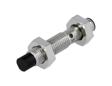 E2BS08KN04MCB1 Czujnik indukcyjny o zasięgu 04mm, konfiguracji wyjścia PNP / NO, napięciu zasilania 1030VDC, maksymalnym prądz