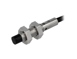 Czujnik indukcyjny o zasięgu 04mm, konfiguracji wyjścia PNP / NO, napięciu zasilania 1030VDC, maksymalnym prą E2BS08KN04WPB12M