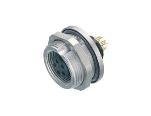 Złącze: M9 gniazdo żeńskie Pokrycie: złocony 125V IP67 PIN: 5 09 0416 80 05