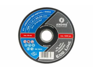 ANDRE TARCZA DO METALU 125 x 1,0mm METAL/INOX ECO LINE