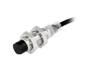 E2BM12KN08WPB12M Czujnik indukcyjny o zasięgu 08mm, konfiguracji wyjścia PNP / NO, napięciu zasilania 1030VDC, obudowie M12