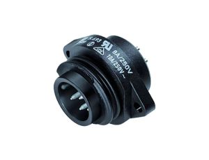 Złącze: okrągłe 692,693,RD24 250V PIN: 7 gniazdo męskie 10A 09 4227 00 07