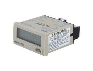 Licznik elektroniczny z wyświetlaczem LCD, wejściem stykowym, montowany na panel H7EC-N