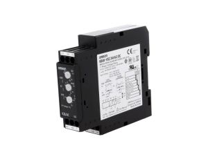 Moduł typu przekaźnik nadzorczy napięcia o napięciu zasilania 24VAC/24VDC, montowany na szynę DIN K8AK-VS2-24