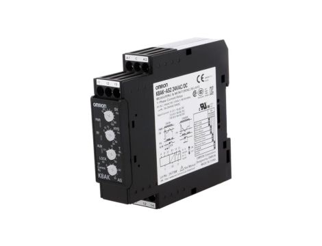K8AK-AS2-24 Moduł typu przekaźnik nadzorczy prądu AC i DC, napięcie zasilania 24VAC/24VDC