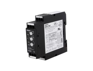 Moduł typu przekaźnik nadzorczy napięcia z wyjściem typu SPDT, montowany na szynę DIN K8AK-PM2