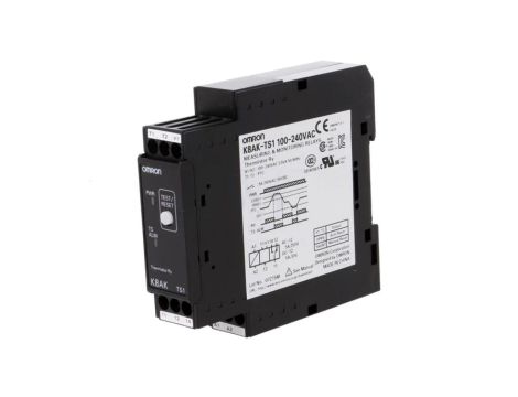 K8AK-TS1-230 Moduł typu przekaźnik nadzorczy temperatury o napięciu zasilania 100240VAC, wyjściu typu SPDT