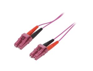 Patch cord światłowodowy OM4 LC/UPC z obu stron 10m LSZH DK-HD2533-10-4