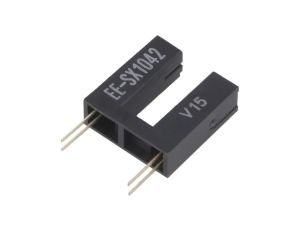 EE-SX1042 Czujnik fotoelektryczny typu nadajnik-odbiornik, montaż THT
