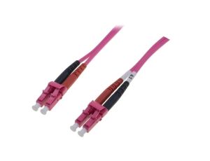 Patch cord światłowodowy OM4 LC/PC z obu stron 10m LSZH DK-2533-10-4