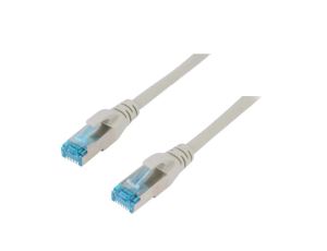 DK-1521-300 Patch cord F/UTP 5e linka CCA PVC szary 30m 26AWG ekranowany