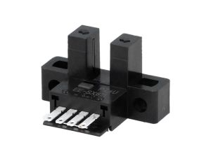 Czujnik fotoelektryczny o zasięgu 5mm, konfiguracji wyjścia NPN, trybach pracy DARK-ON, LIGHT-ON EE-SX671