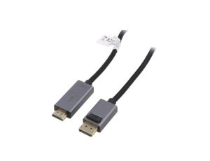 Kabel DisplayPort 1.2 HDMI 2.0 DisplayPort wtyk HDMI wtyk DB-340202-018-S