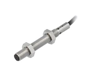 Czujnik indukcyjny o zasięgu 01,5mm, konfiguracji wyjścia NPN / NO, napięciu zasilania 1030VDC, obudowie M8 E2BS08LS01WPC12M