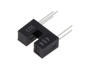 Czujnik fotoelektryczny typu nadajnik-odbiornik, montaż THT EE-SX484